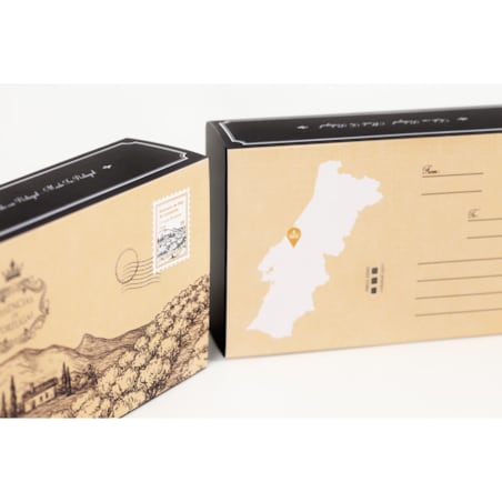 Mydło pomarańcza opakowanie pocztówka 300g