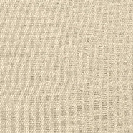 vidaXL Poduszka na wezgłowie, Hvar, kremowa, 90 cm, tkanina