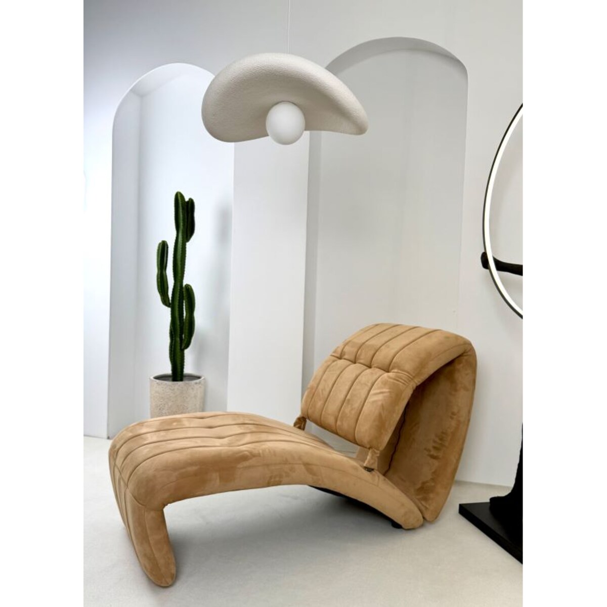 FOTEL ALESSANDRO TKANINA BEŻ