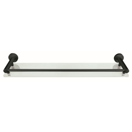 Kleine Wolke Apollo Nero Półka szkło mleczne