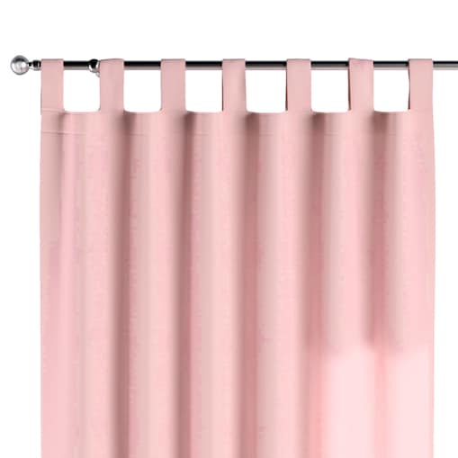 Zasłona na szelkach 1 szt. 130x260 pudrowy róż