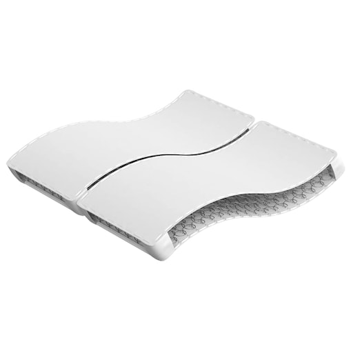 vidaXL Materac bonellowy, twardość średnia, 180x200 cm