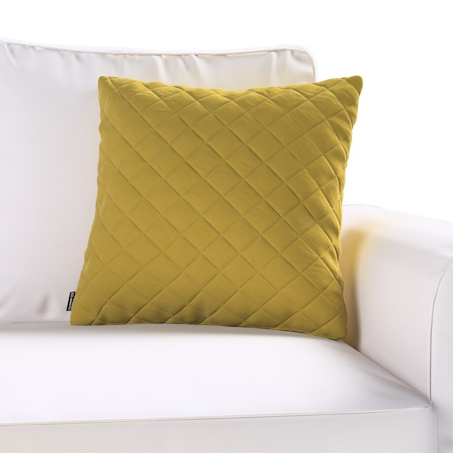 Poszewka Kinga pikowana 43 x 43 cm 43x43 oliwkowy zielony
