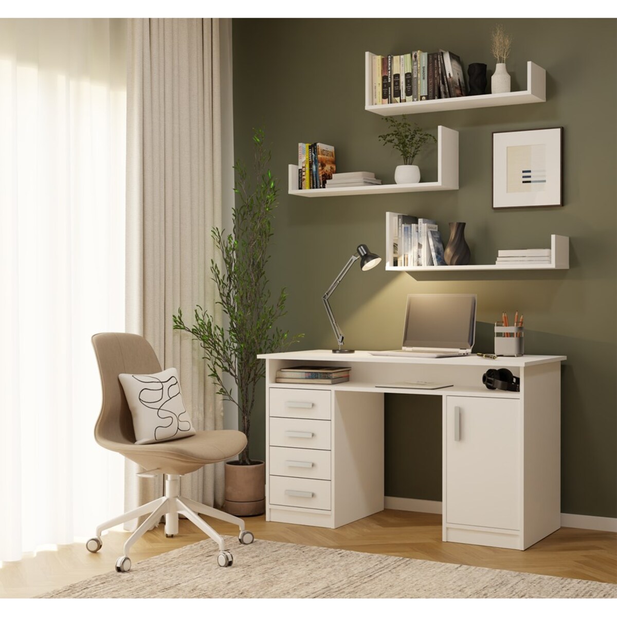 Półki Wiszące KOBI Do Salonu Do Pokoju Biek