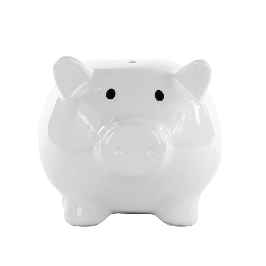 Skarbonka świnka ceramiczna, 18 x 15 x 13 cm