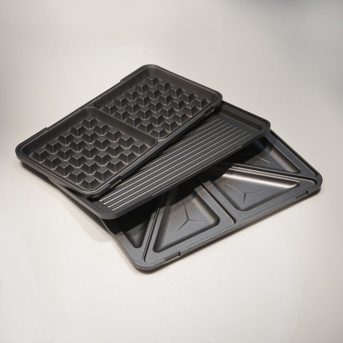 Opiekacz 3 w 1, 900W, , wymienne wkłady, gofry kanapki grill, TIROSS