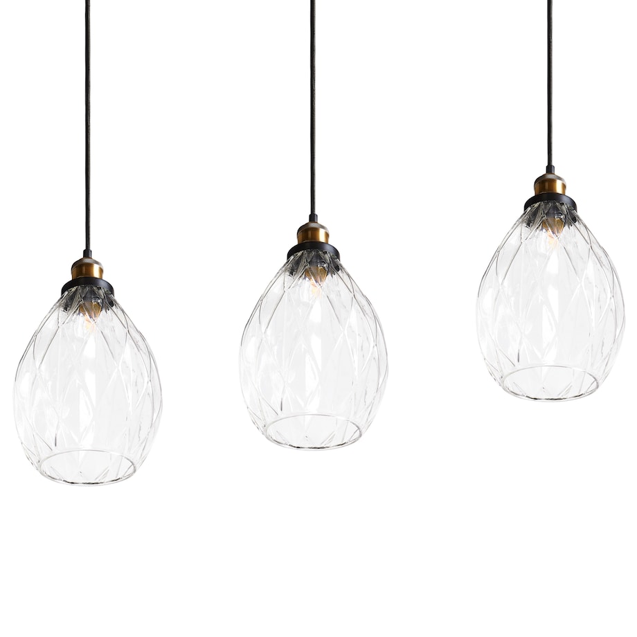 Lampa wisząca COOSA Szkło Przezroczysty