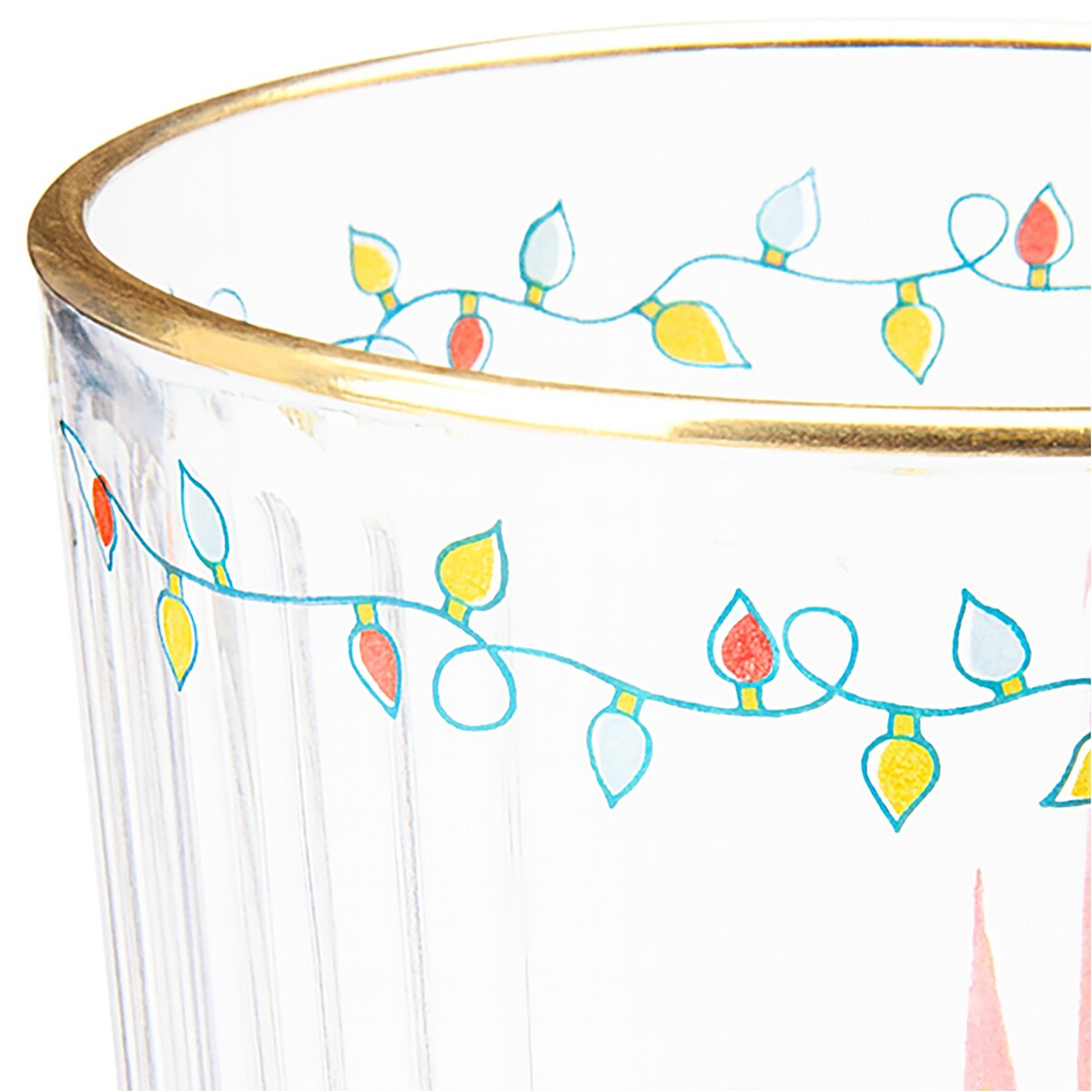 Szklanki Świąteczne Do Napojów Szklany Kubek Świąteczna Na Prezent 500 Ml