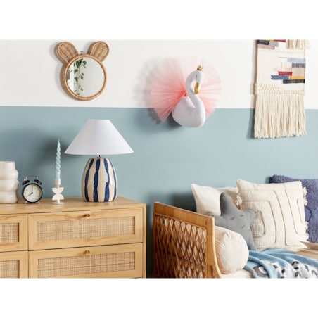 Pluszowa dekoracja ścienna łabędź biały ODETTA