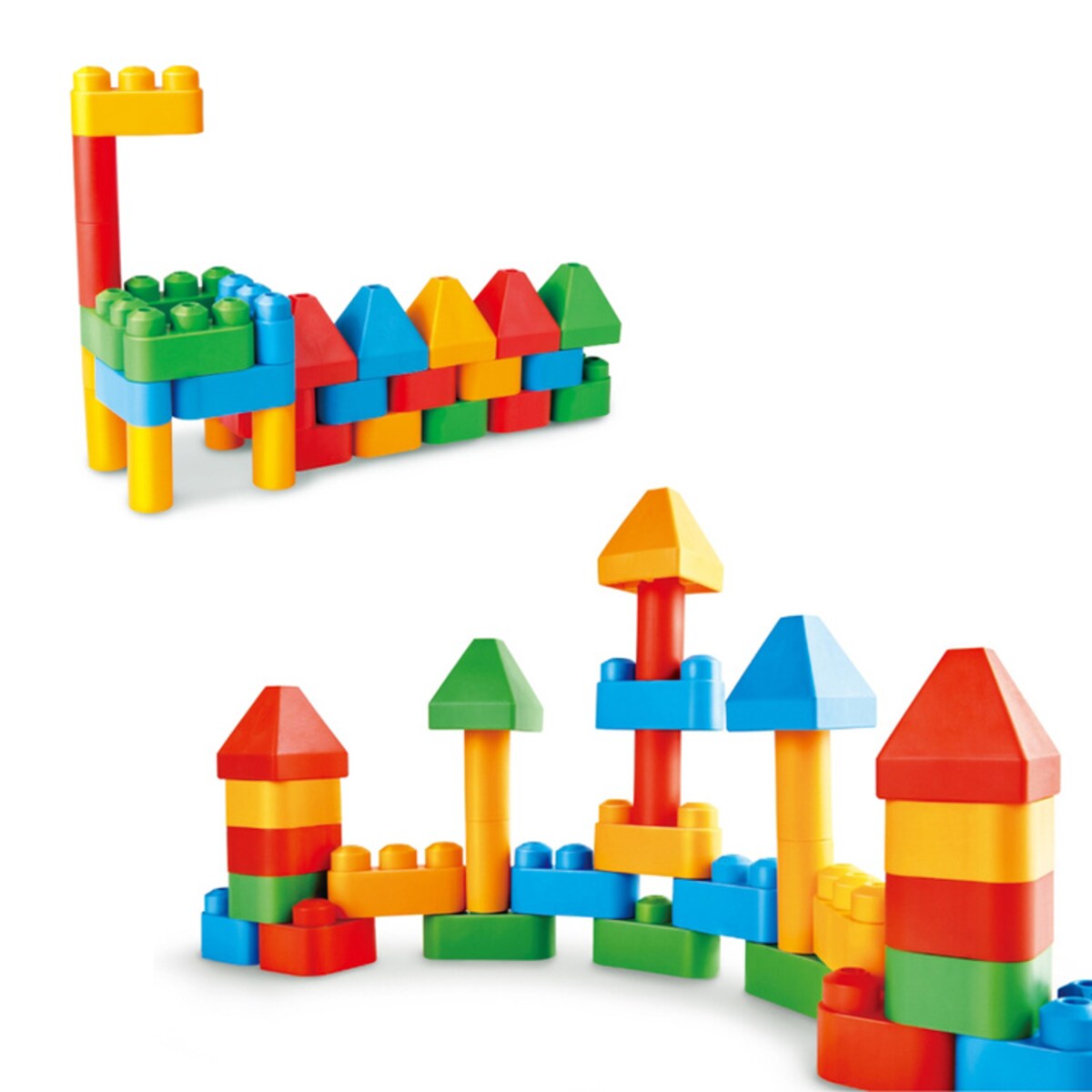 Miękkie Klocki Konstrukcyjne Zestaw Startowy Małego Architekta 30 el. 18m+ PolyM