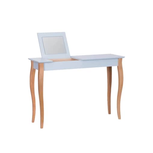 Toaletka z lustrem LILLO 105 cm jasnoszara