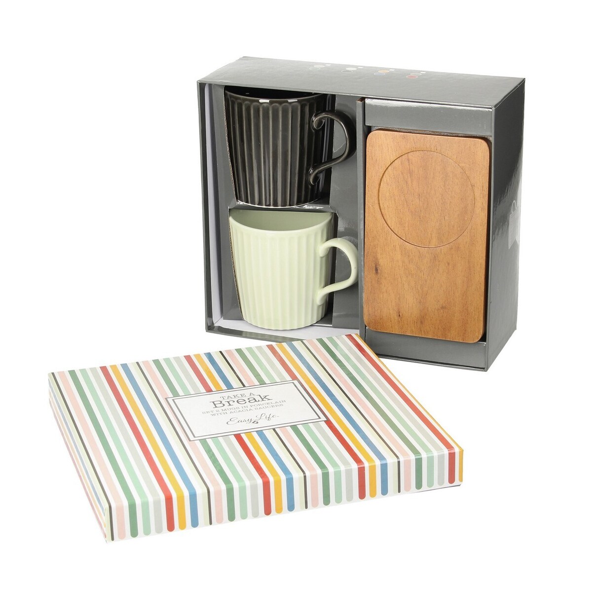 Zestaw kubków Giorno 380ml, 13 x 9 x 10 cm