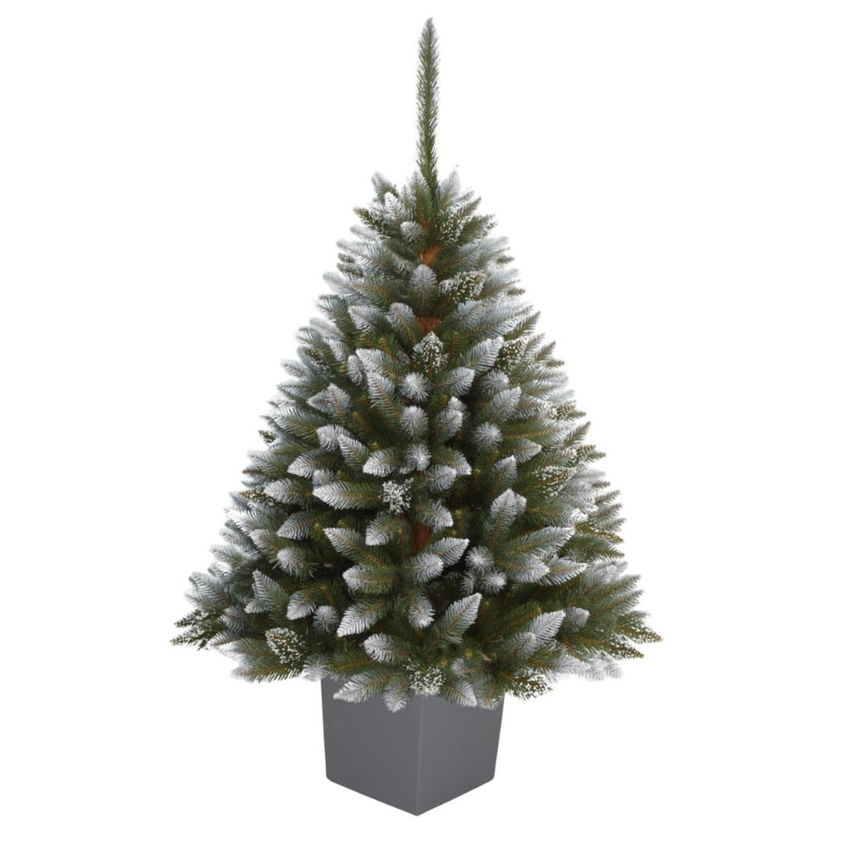 Choinka Premium Świerk DIAMENTOWY w Kwadratowej Donicy 110 cm X-Choinka 7 kolorów donicy