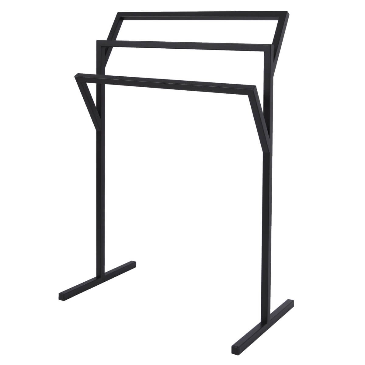 Stojak na ręczniki Kaja Home KS-15 WIESZAK TOWEL III S Kaja metalowy czarny