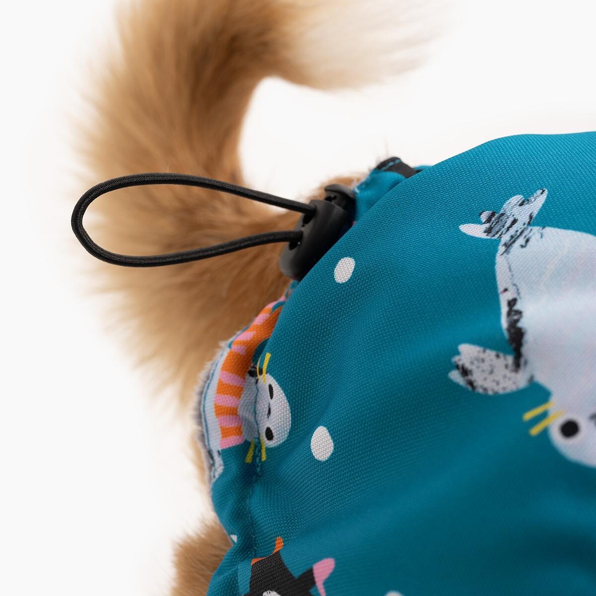 Kurtka dla psa "Łot de fok?" - Rozmiar: L