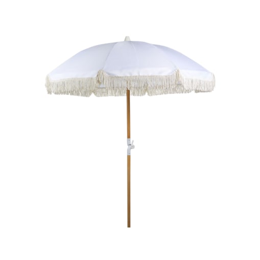 Parasol ogrodowy ⌀ 150 cm biały MONDELLO