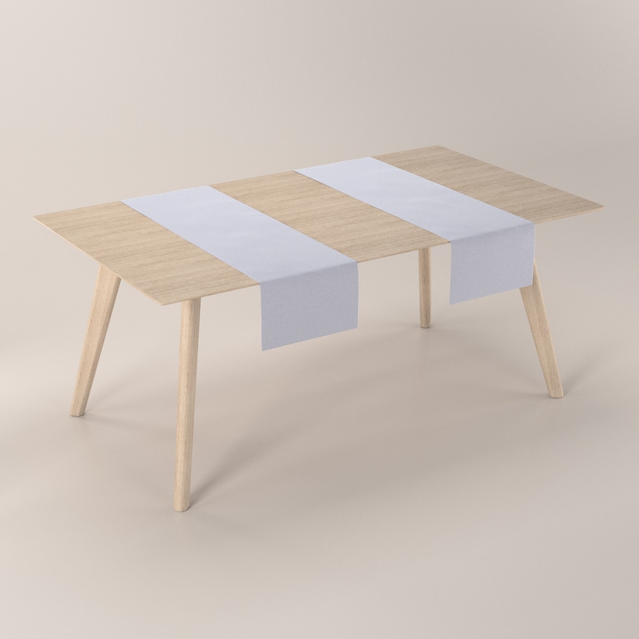 Bieżnik prostokątny 40x130 srebrzysty szary