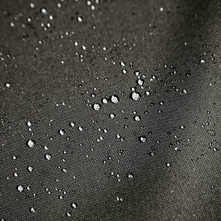 Zasłona Ogrodowa Tarasowa Wodoodporna 155 x 240 cm Grafitowa na Szelkach Rzep