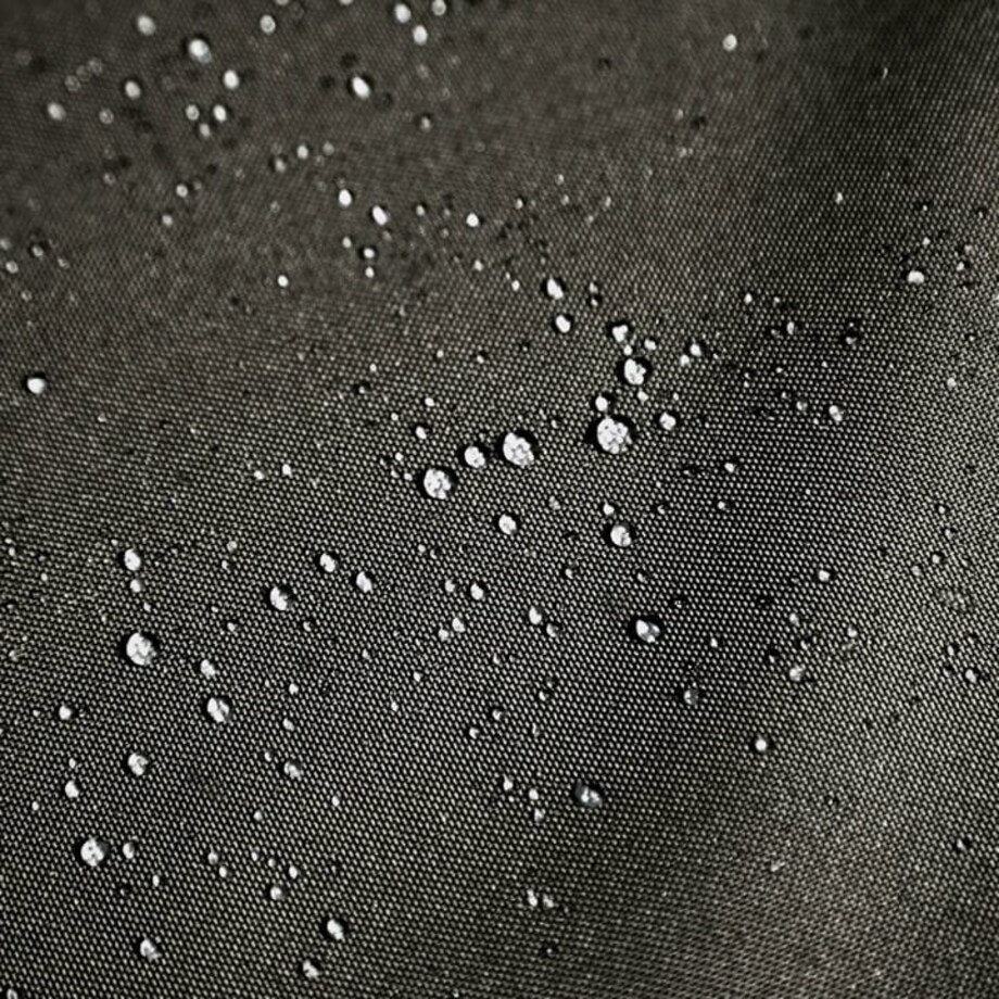 Zasłona Ogrodowa Tarasowa Wodoodporna 155 x 240 cm Grafitowa na Szelkach Rzep