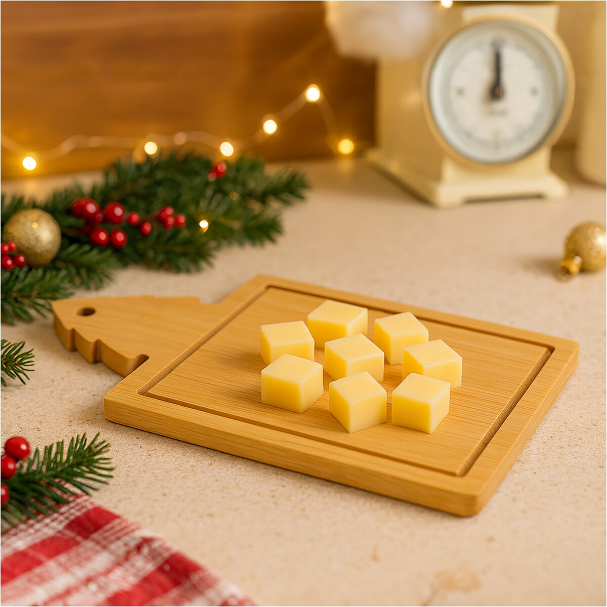Deska Do Serwowania Do Krojenia Zestaw 2 Szt Bambusowa