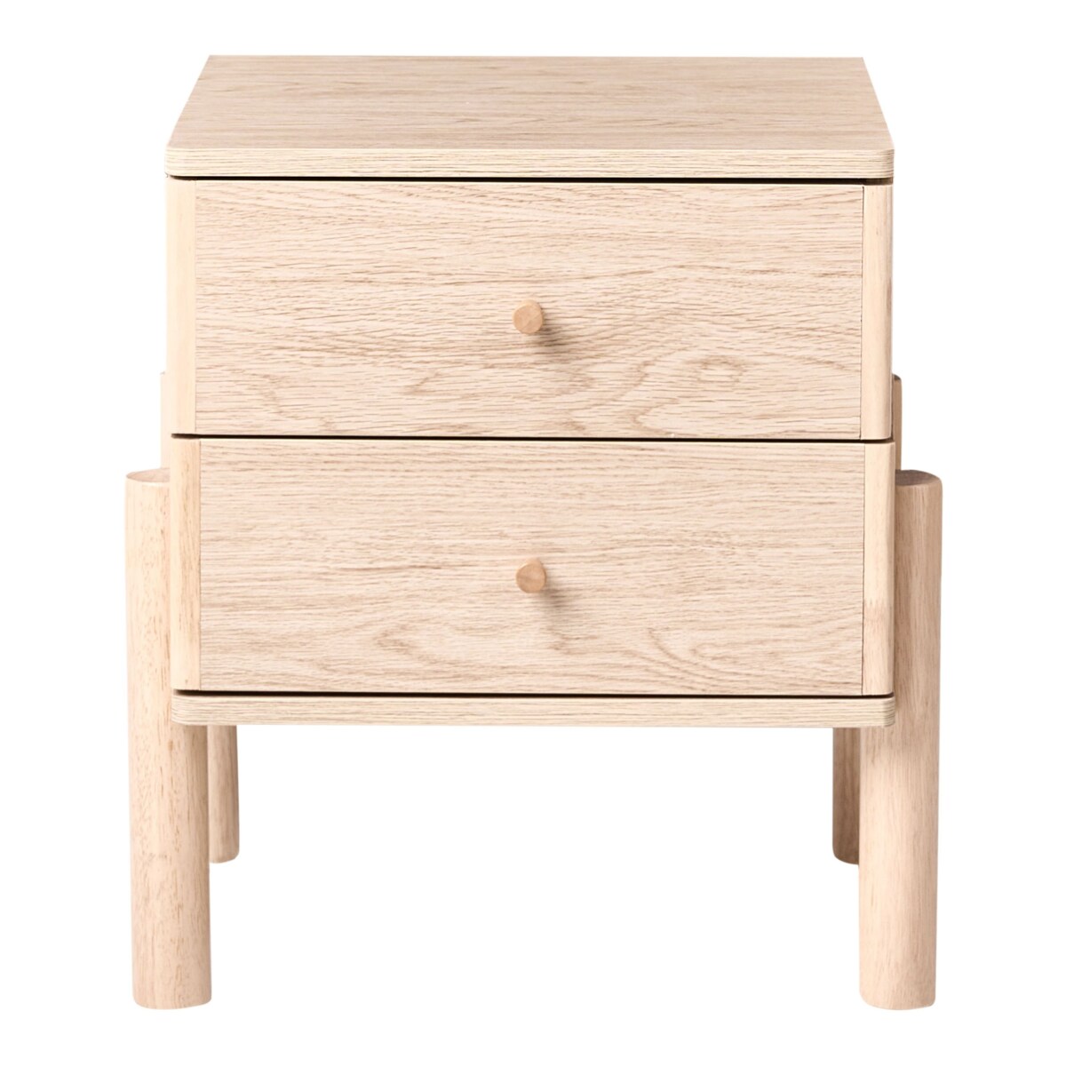 Szafka nocna COLLINS Jasnobrązowy