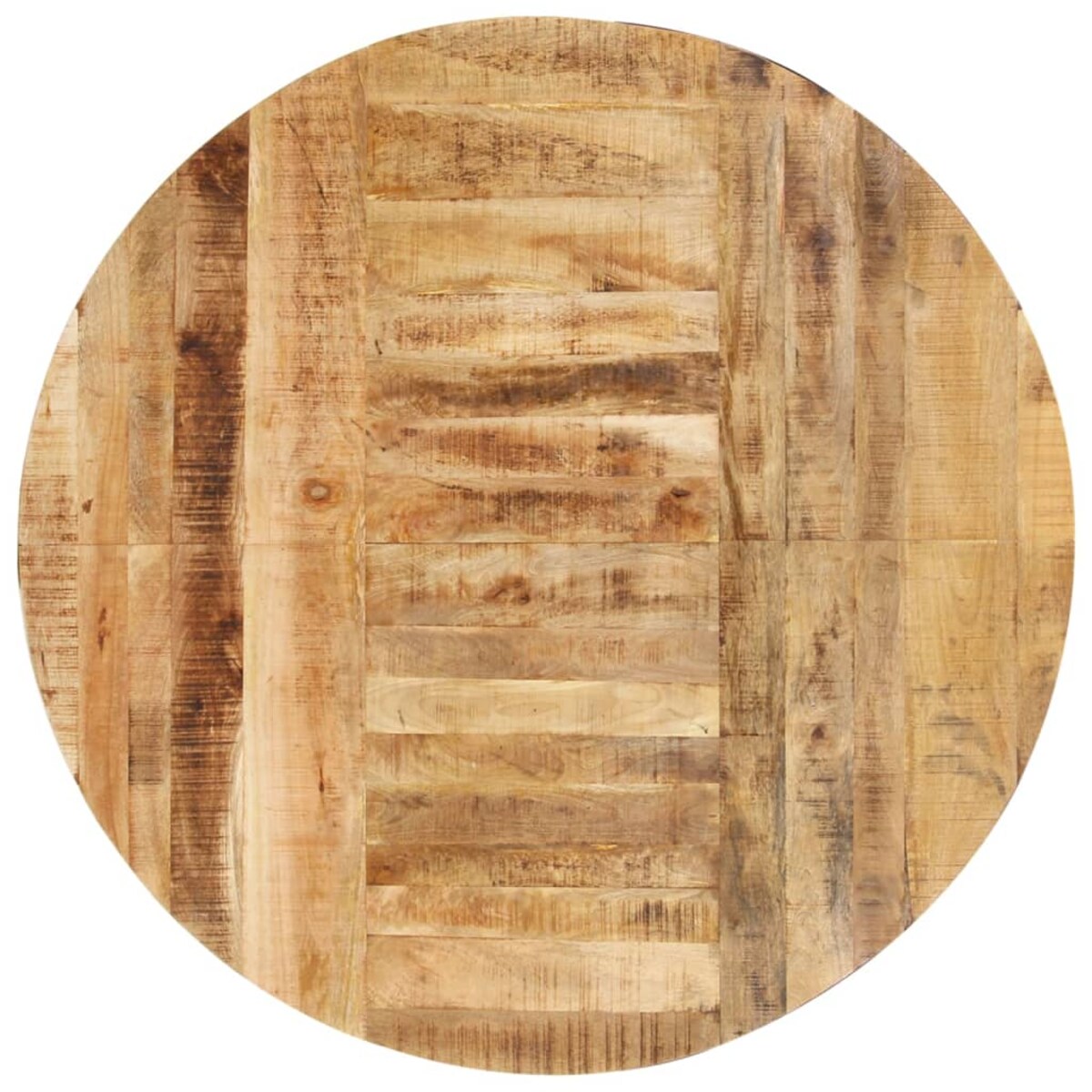 vidaXL Okrągły stół jadalniany, 175x75 cm, surowe drewno mango