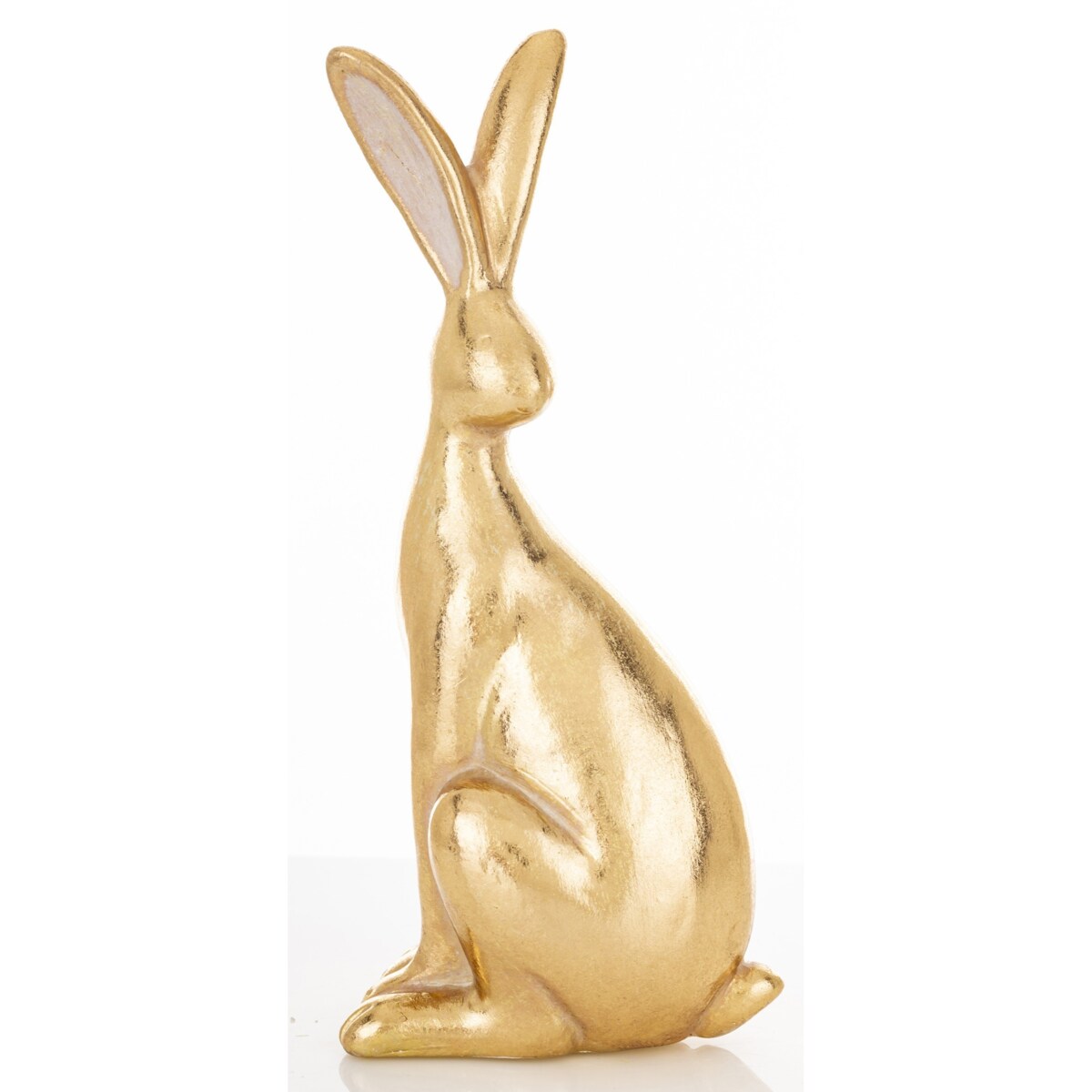 Dekoracja - złoty królik 24,5x8,5x10 cm SVELTA-2 small