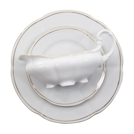 Zestaw obiadowo-kawowy dla 12 osób 105 el. Bolero Złota Linia 3604