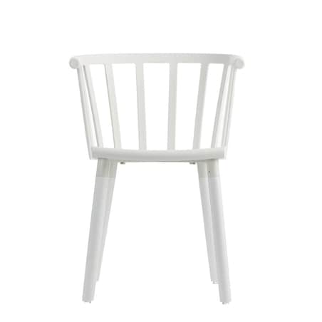 Krzesło Madlen White, 54 x 43 x 76 cm
