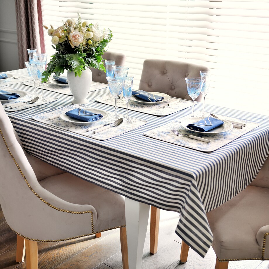 Poszewka w niebieskie paski Dandy Blue