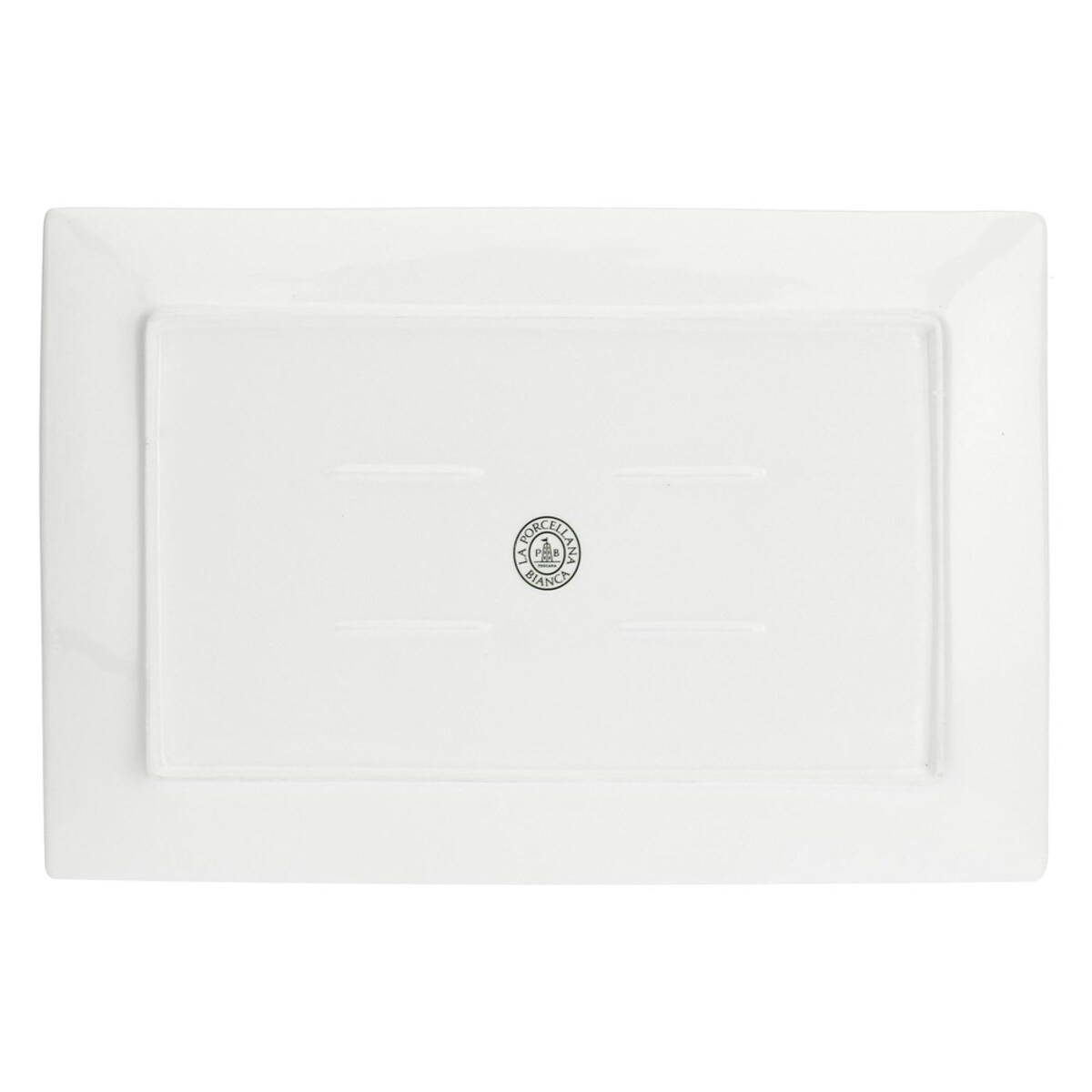 Zestaw 2 tac do serwowania Essenziale Gourmet - Biały, 35 x 23 cm