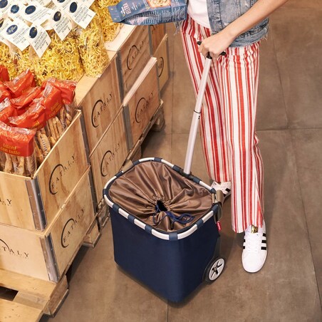 Carrycruiser dark blue - wózek na zakupy, 40 l