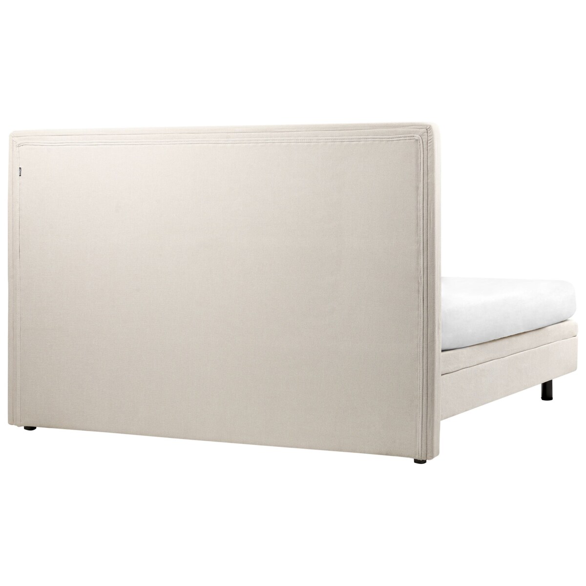 Łóżko regulowane tapicerowane 180 x 200 cm beżowe DUKE II