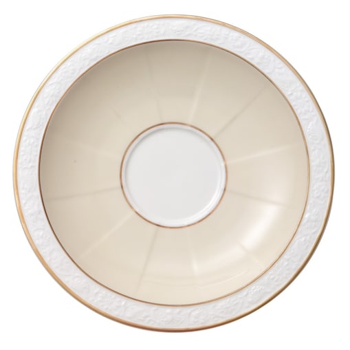 Spodek do filiżanki śniadaniowej lub bulionówki Ivoire, 18 cm, Villeroy & Boch