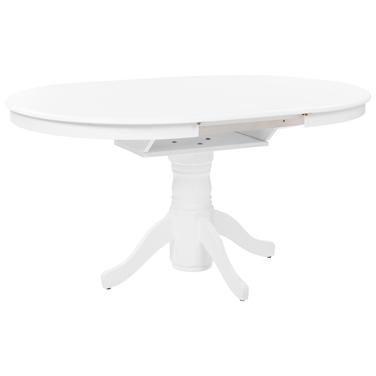 Stół do jadalni rozkładany AKRON Biały 106/150 cm 106 cm
