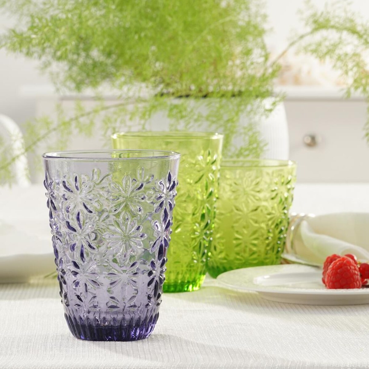 VILLA ITALIA Szklanka wysoka ametystowa 350 ml SENSO