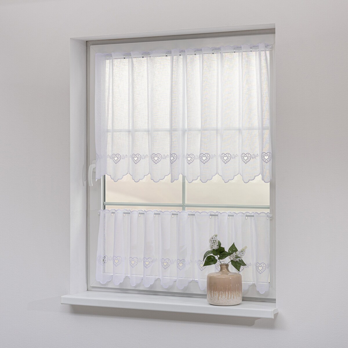 Zazdrostka żakardowa Heart wys.70 cm na metry 60x0