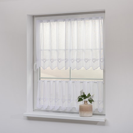 Zazdrostka żakardowa Heart wys.70 cm na metry 60x0