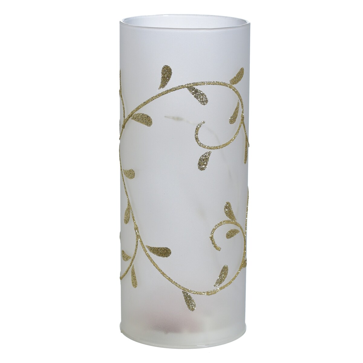 Dekoracja 15 Led- Świeca Z Dekoracją, Na Baterie 3*Aa, Wys.20Cm, Do Post.