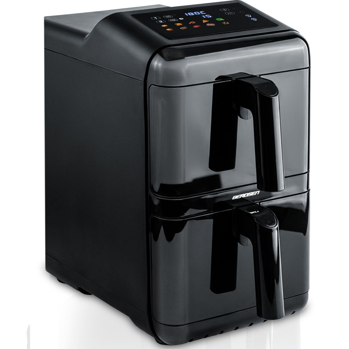 Frytkownica beztłuszczowa Berdsen BD-663 dwukomorowa 11,6L pionowa Air Fryer 3000W