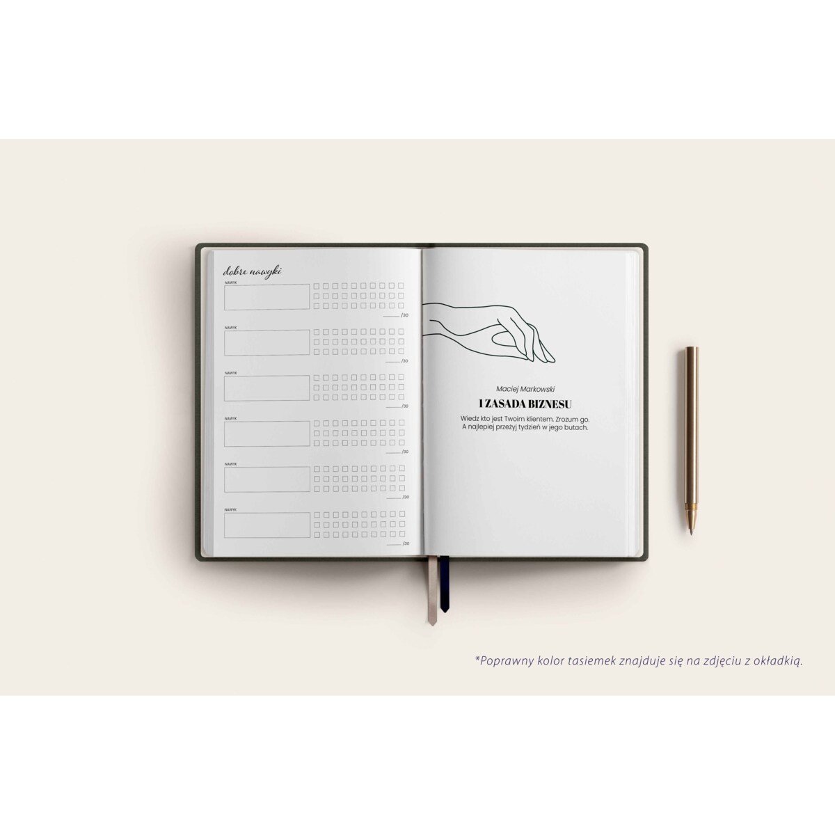 Organizer BIZNESOWY. Flower