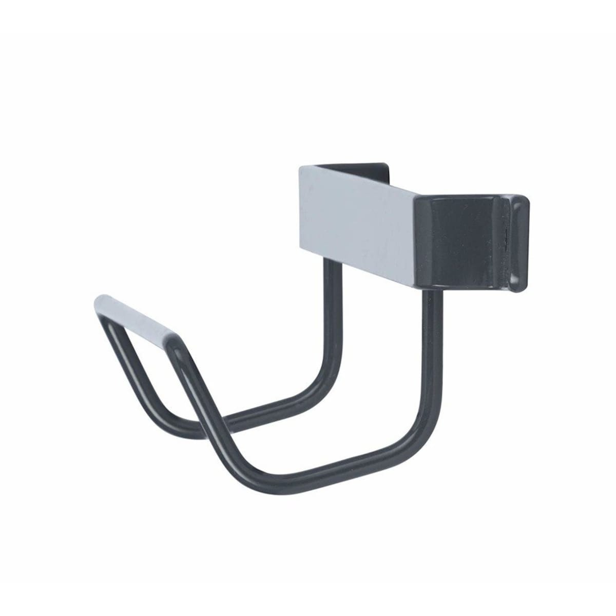 Uchwyt ścienny na składaną drabinę, praktyczny wieszak metalowy - 6,5 x 33,5 x 7 cm, WENKO