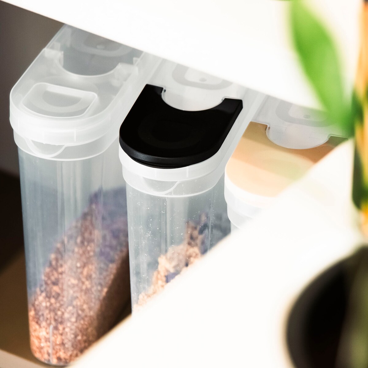 Pojemniki Na Żywność Kuchenne 3 X 4 L Makaron Mąkę Cukier Kaszę Sypkie