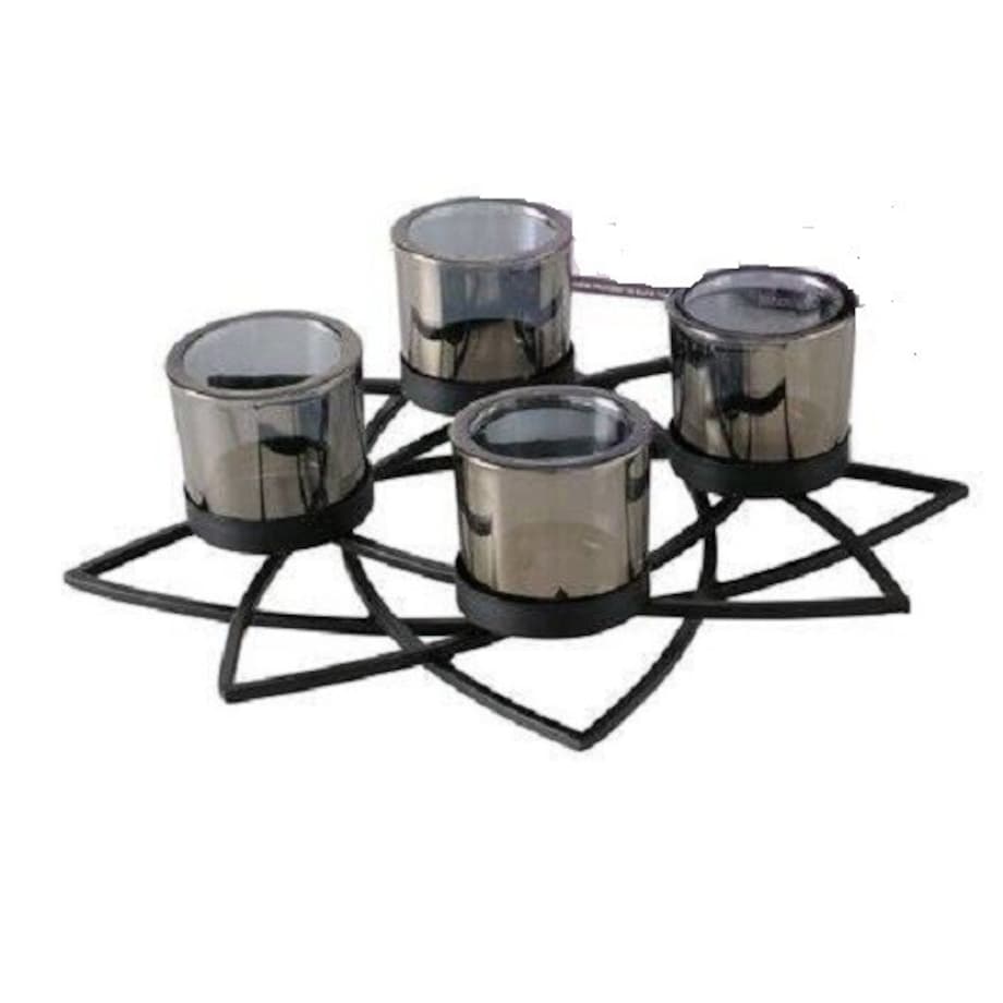 Świecznik - stroik metalowy 8x30,5 cm cm PIOLO