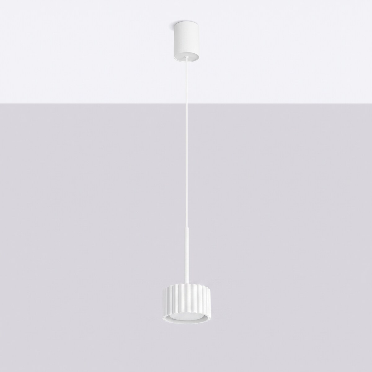 Lampa wisząca AURA 1 biała Gx53