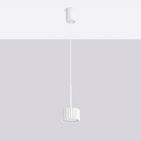 Lampa wisząca AURA 1 biała Gx53