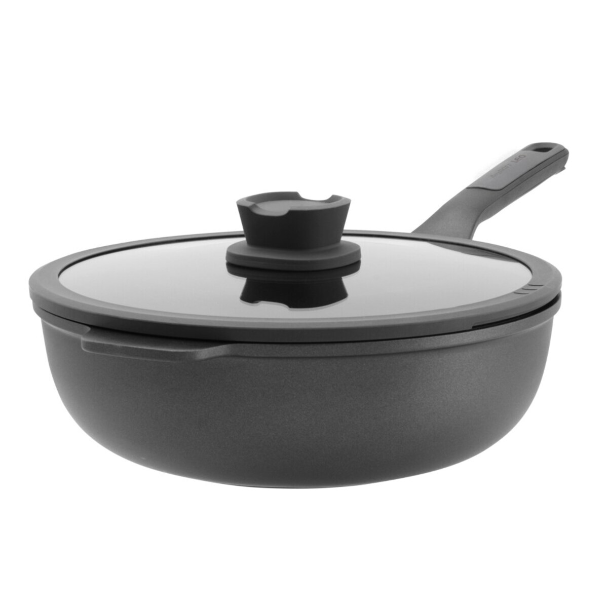 Patelnia na indukcję wok 28 cm non-stick z pokrywą Stone+ 4,4 L BergHOFF