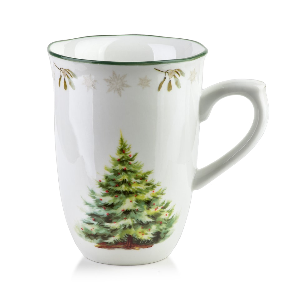 Kubek świąteczny porcelanowy 340 ml SANTA LILA