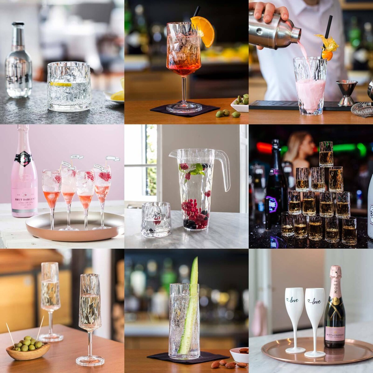 Kieliszek do wina CLUB - szary, KOZIOL