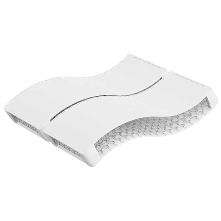 vidaXL Materac bonellowy, twardość średnia, 140x200 cm